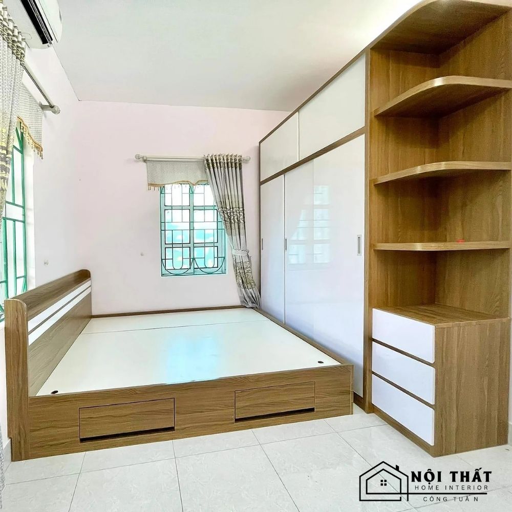 Combo Giường Tủ Nhựa