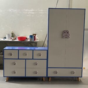 Tủ Nhựa Trẻ Em Đài Loan Blue