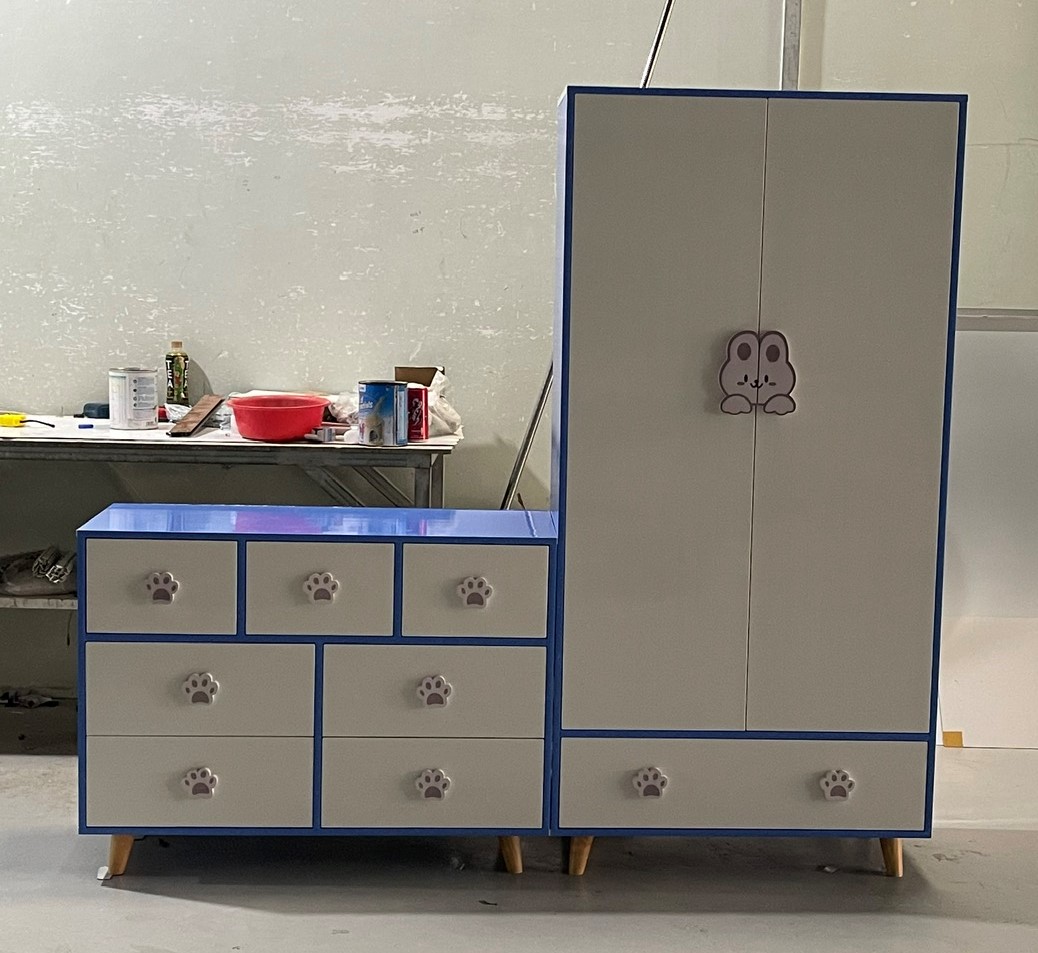 Tủ Nhựa Trẻ Em Đài Loan Blue